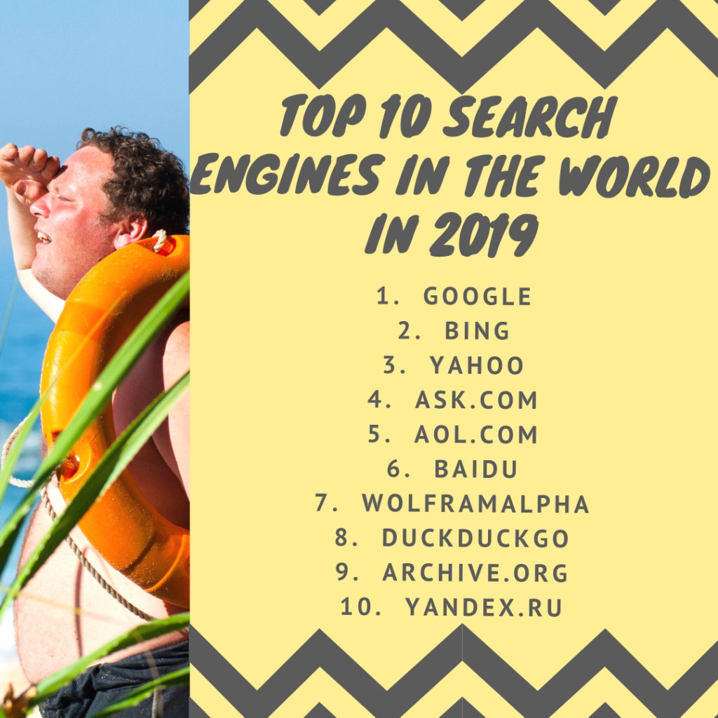 Top 10 Search Engines In The World In 2019 1024x1024 - 10 Best Search Engines In 2019