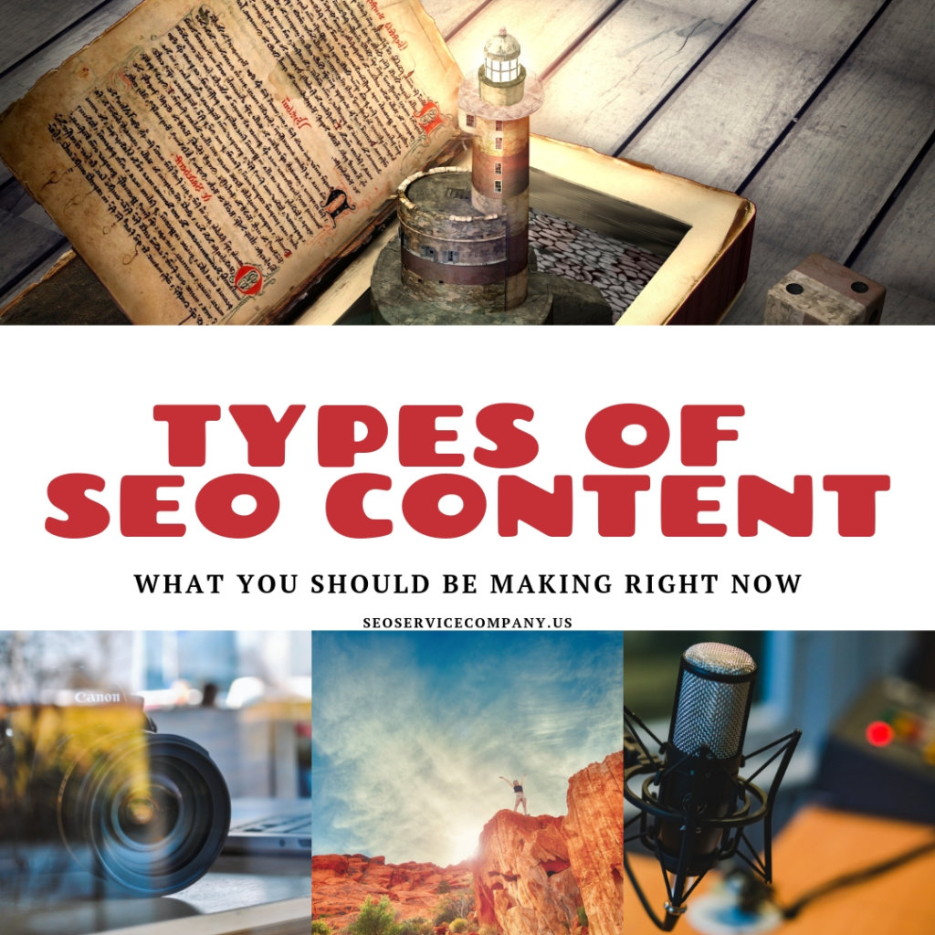 Types of SEO Content 1024x1024 - What Types Of SEO Content Are There?