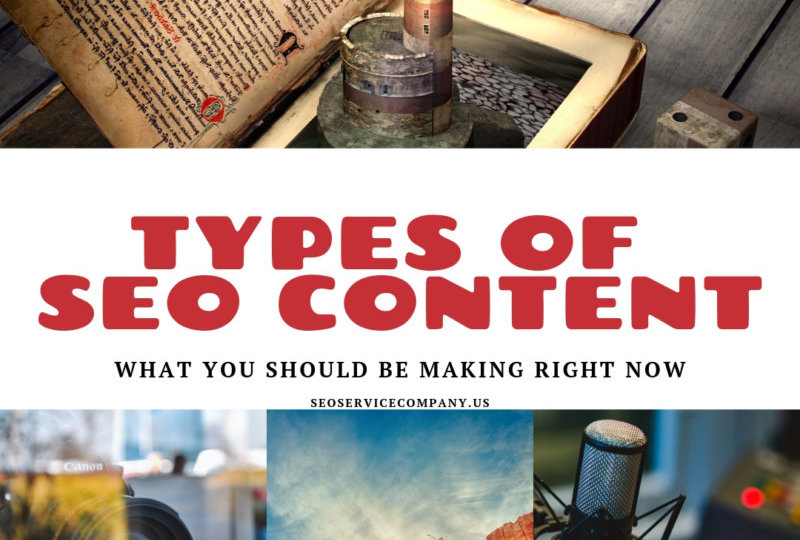 What Are The Types Of SEO Content?