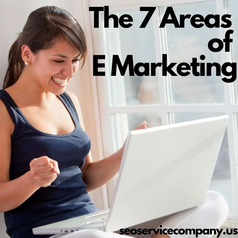 The 7 Areas of E Marketing - The 7 Types of E Marketing