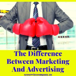 Marketing VS Advertising