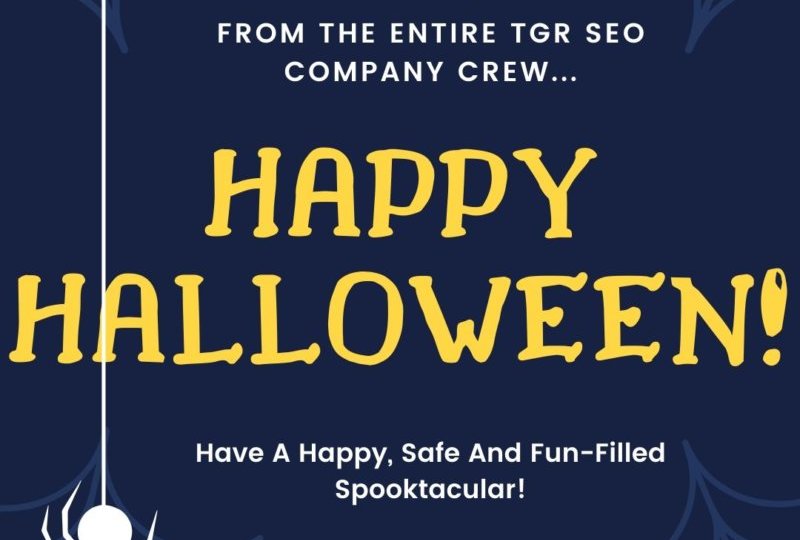 Happy Halloween From TGR SEO Company