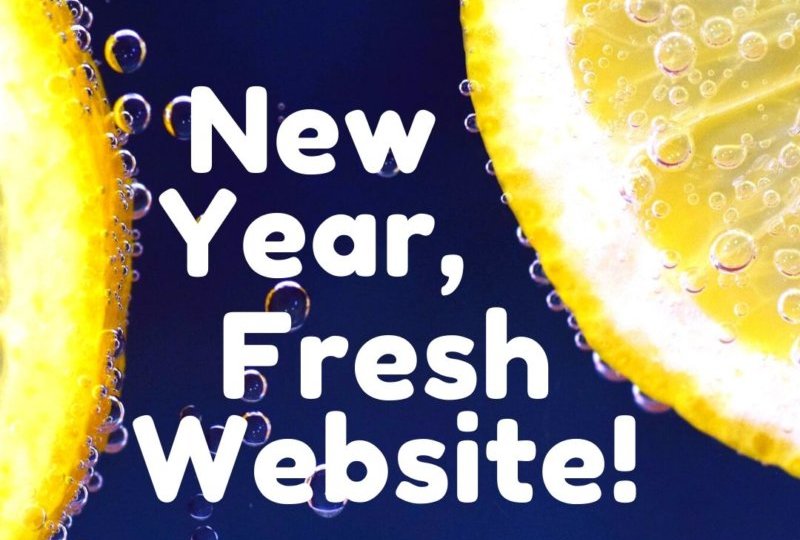 New Year, Fresh Website!