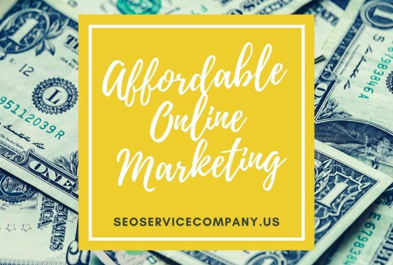 Affordable Online Marketing