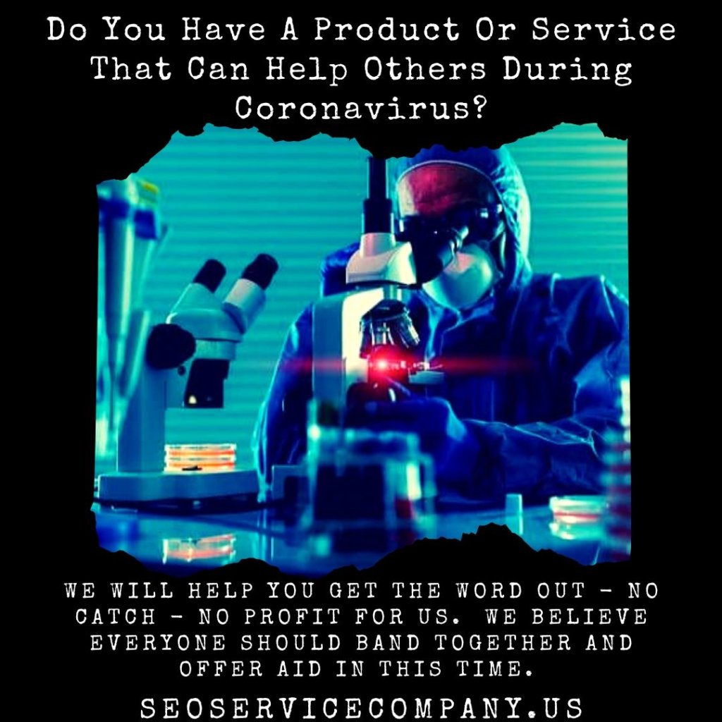 Do You Have A Product Or Service That Can Help Others During Coronavirus  1024x1024 - Marketing Help During Coronavirus