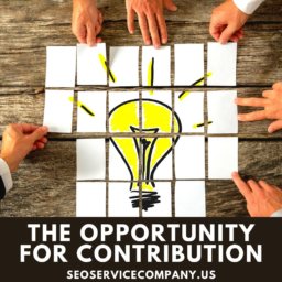 The Opportunity For Contribution